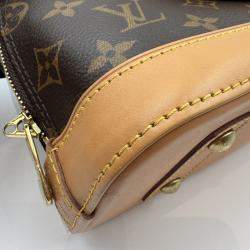 Pre Owned Louis Vuitton Alma Bb Shoulder Handbag Monogram Canvas