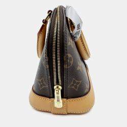 Pre Owned Louis Vuitton Alma Bb Shoulder Handbag Monogram Canvas