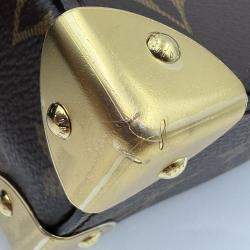 Pre Owned Louis Vuitton Brown Monogram Reverse Camera Box
