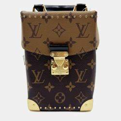 Pre Owned Louis Vuitton Brown Monogram Reverse Camera Box