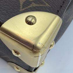 Pre Owned Louis Vuitton Brown Monogram Reverse Camera Box