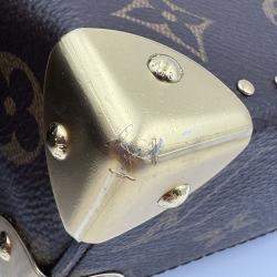 Pre Owned Louis Vuitton Brown Monogram Reverse Camera Box
