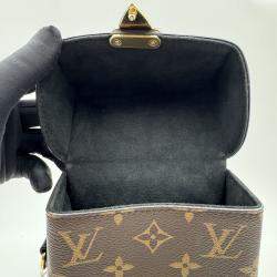 Pre Owned Louis Vuitton Brown Monogram Reverse Camera Box