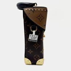 Pre Owned Louis Vuitton Brown Monogram Reverse Camera Box