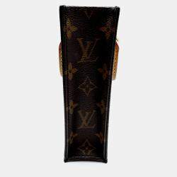Pre Owned Louis Vuitton Brown Monogram Petit Sac Plat Tote Bag