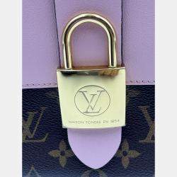 Pre Owned Louis Vuitton Rose Poudre Monogram Canvas Locky BB Bag