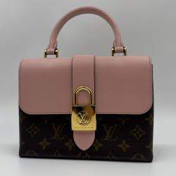 Pre Owned Louis Vuitton Rose Poudre Monogram Canvas Locky BB Bag