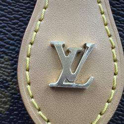 Pre Owned Louis Vuitton Fold Me Pouch Shoulder Bag Monogram Canvas Leather