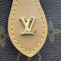 Pre Owned Louis Vuitton Fold Me Pouch Shoulder Bag Monogram Canvas Leather