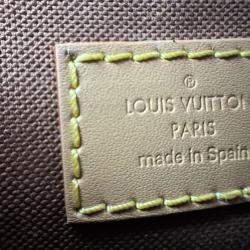 Pre Owned Louis Vuitton Fold Me Pouch Shoulder Bag Monogram Canvas Leather