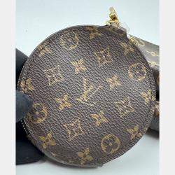 Pre Owned Louis Vuitton Multi Pochette Accessoires Monogram Rose Claire Coated Canvas Leather Bag