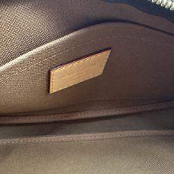 Pre Owned Louis Vuitton Multi Pochette Accessoires Monogram Rose Claire Coated Canvas Leather Bag