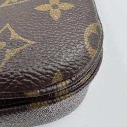 Pre Owned Louis Vuitton Pochette Metis MM Brown Monogram Reverse Crossbody Bag