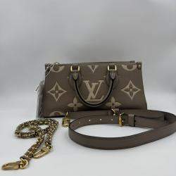 Pre Owned Louis Vuitton OnTheGo East West Monogram Empreinte Leather Tote Bag