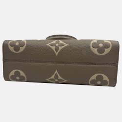 Pre Owned Louis Vuitton OnTheGo East West Monogram Empreinte Leather Tote Bag