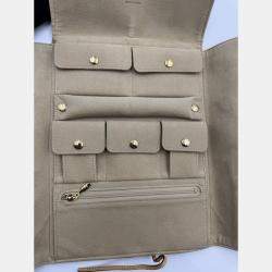 Pre Owned حقيبة لويس فيتون قماش مونوغرام أبيض للمجوهرات