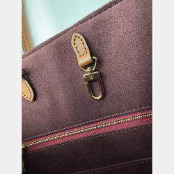 Pre Owned Louis Vuitton Onthego GM Monogram Jacquard Since 1854 Canvas Tote Bag