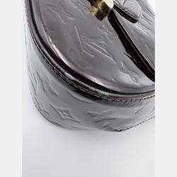 Pre Owned Louis Vuitton Amarante Monogram Vernis Leather Bellflower GM Bag