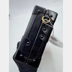 Pre Owned Louis Vuitton red Leather Petite Malle