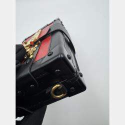 Pre Owned Louis Vuitton red Leather Petite Malle