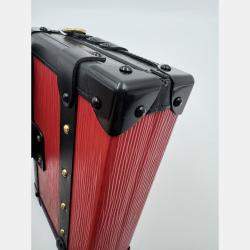 Pre Owned Louis Vuitton red Leather Petite Malle