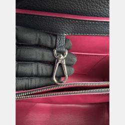 Pre Owned Louis Vuitton Black Taurillon Leather Capucines MM Bag