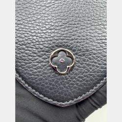 Pre Owned Louis Vuitton Black Taurillon Leather Capucines MM Bag