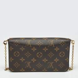 مملوكة مسبقًا Louis Vuitton Monogram Canvas Christmas Animation Paris Pochette Felicie Bag