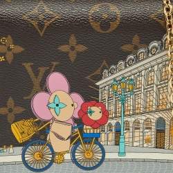 مملوكة مسبقًا Louis Vuitton Monogram Canvas Christmas Animation Paris Pochette Felicie Bag