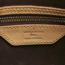 Pre Owned Louis Vuitton Amarante Monogram Vernis Brea MM Bag