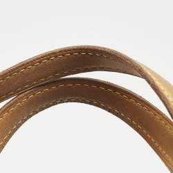 Pre Owned Louis Vuitton Amarante Monogram Vernis Brea MM Bag