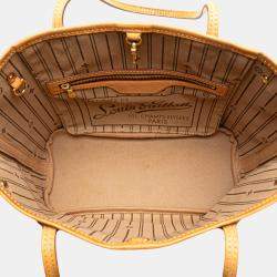Pre Owned Louis Vuitton Brown Monogram Neverfull PM