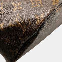 Pre Owned Louis Vuitton Brown Monogram Neverfull PM