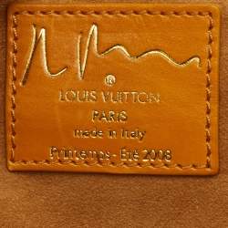 Pre Owned Louis Vuitton Limited Edition Richard Prince Monogram Watercolor Canvas Aquarelle Jamais Bag