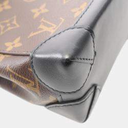 Pre Owned Louis Vuitton Black/Brown Monogram Zoom with Friends Steamer XS