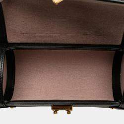 Pre Owned Louis Vuitton Black Epi Papillon Trunk