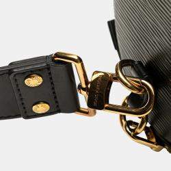 Pre Owned Louis Vuitton Black Epi Papillon Trunk