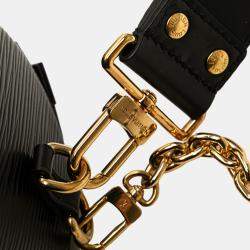 Pre Owned Louis Vuitton Black Epi Papillon Trunk