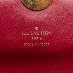 Pre Owned Louis Vuitton Brown Monogram Flore Wallet On Chain