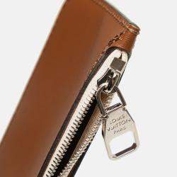Pre Owned Louis Vuitton Beige Brown Monogram Mahina Hina PM