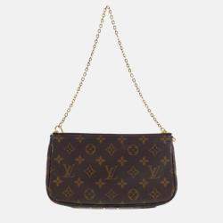 Pre Owned Louis Vuitton Multi Pochette Accessoires Monogram Canvas Shoulder Bag