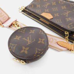 Pre Owned Louis Vuitton Multi Pochette Accessoires Monogram Canvas Shoulder Bag