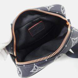 Pre Owned Louis Vuitton Danube Ink Upside Down Monogram Canvas Shoulder Bag