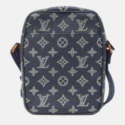 Pre Owned Louis Vuitton Danube Ink Upside Down Monogram Canvas Shoulder Bag