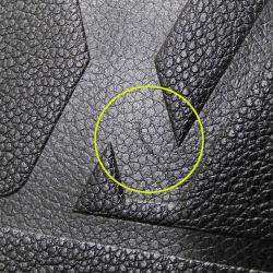 Pre Owned Louis Vuitton Onthego GM Black Monogram Empreinte Leather Tote Bag