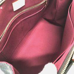 Pre Owned Louis Vuitton Grand Palais MM Brown Monogram Canvas Top Handle Bag