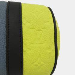 Pre Owned Louis Vuitton Day Break Polochon Gris, Jaune Leather Shoulder Bag