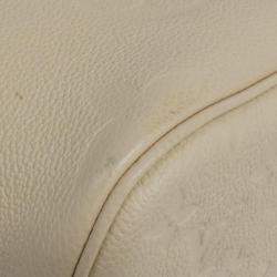 Pre Owned Louis Vuitton Neverfull MM Monogram Empreinte Leather Tote Bag
