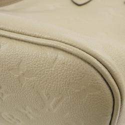 Pre Owned Louis Vuitton Neverfull MM Monogram Empreinte Leather Tote Bag
