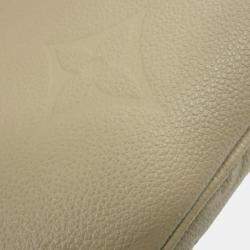 Pre Owned Louis Vuitton Neverfull MM Monogram Empreinte Leather Tote Bag
